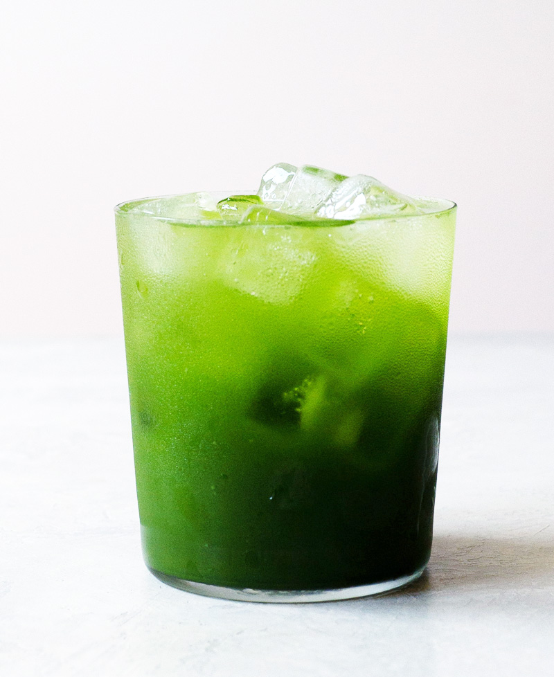 iced green matcha